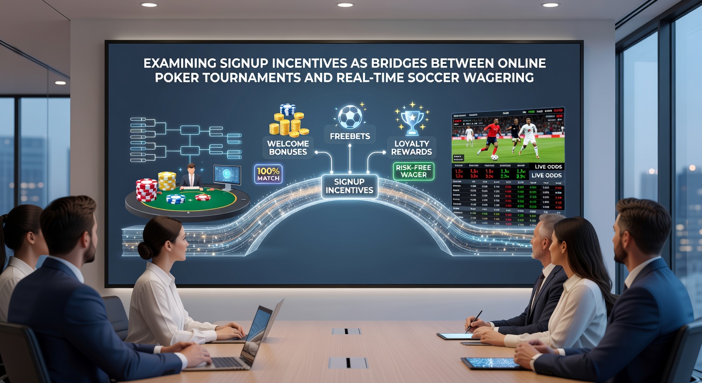 Mobile Schnittstelle mit Poker und Fußballwetten