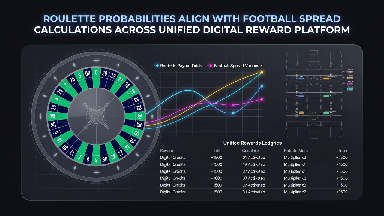 Visualisierung der Schnittstellen zwischen Roulette und Fußballwetten in Belohnungssystemen