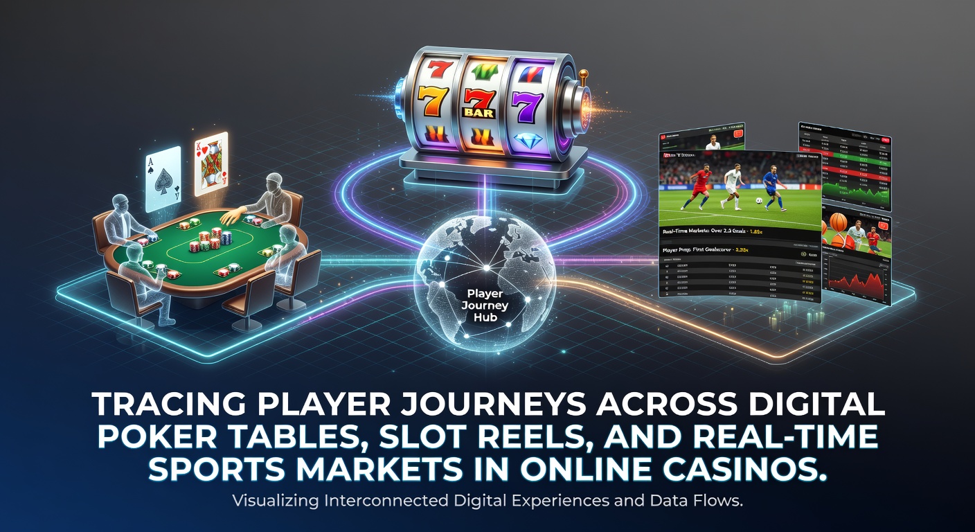 Visualisierung von Spielerbewegungen zwischen Pokertischen, Slots und Sportwetten in digitalen Casino-Umgebungen